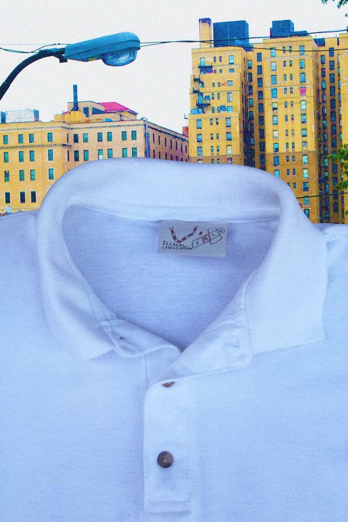 illegal civilization jet setters polo white