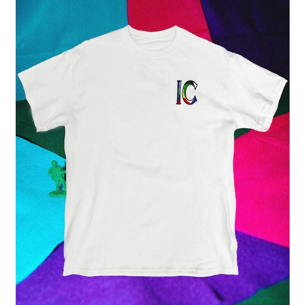 illegal civilization 13 30006 embroidery tee white