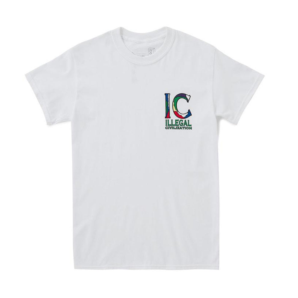 illegal civilization 13 30169 ic classic ss tee white