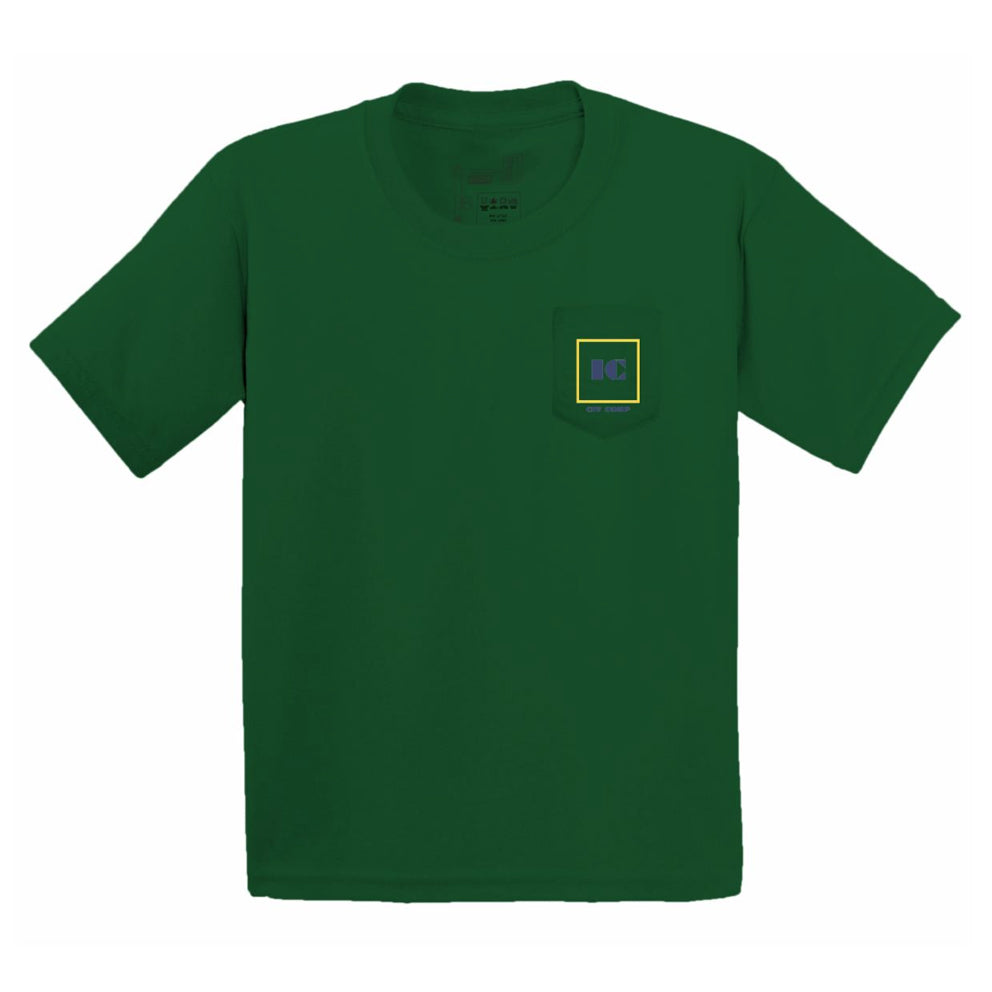 illegal civilization 13 30316 civ corp pocket ss tee forest green