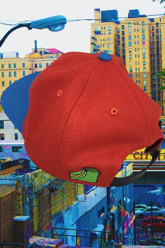 ILLEGAL CIVILIZATION SKATEBOARD HAT // RED/BLUE-The Collateral