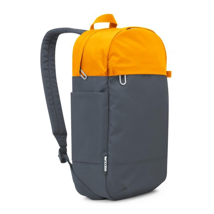 incase campus compact backpack orange storm blue