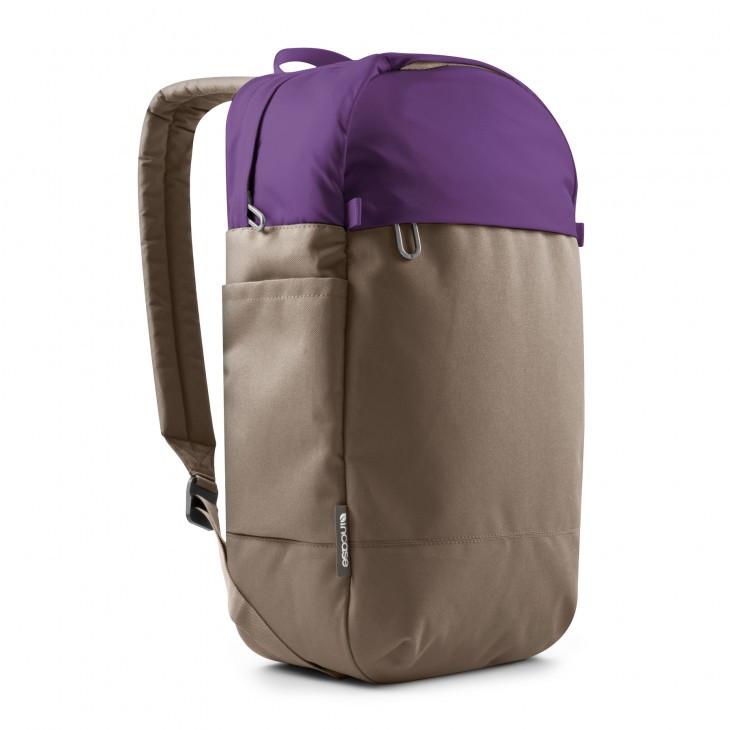 incase campus compact backpack purple warm gray