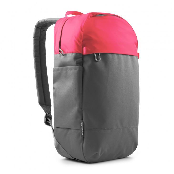 incase cl55468 campus compact backpack hot pink gray