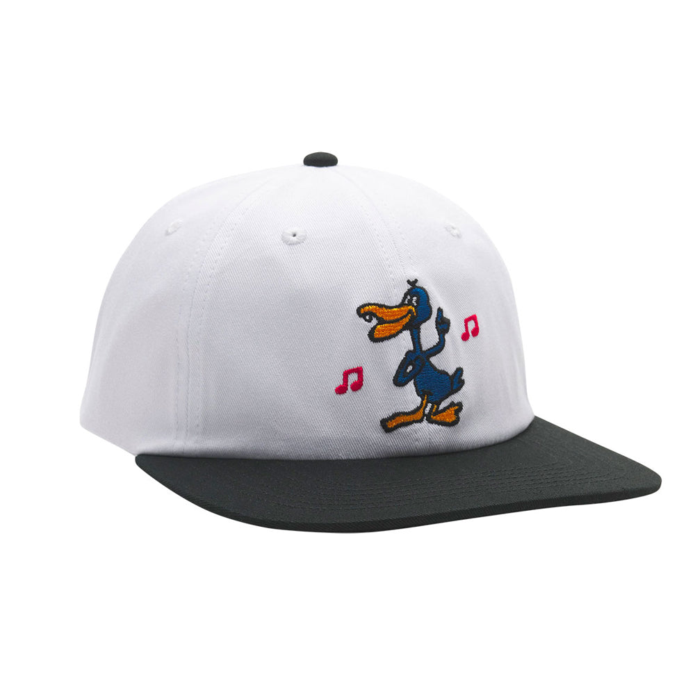 obey 100580325 disco duck 6 panel snapback white multi