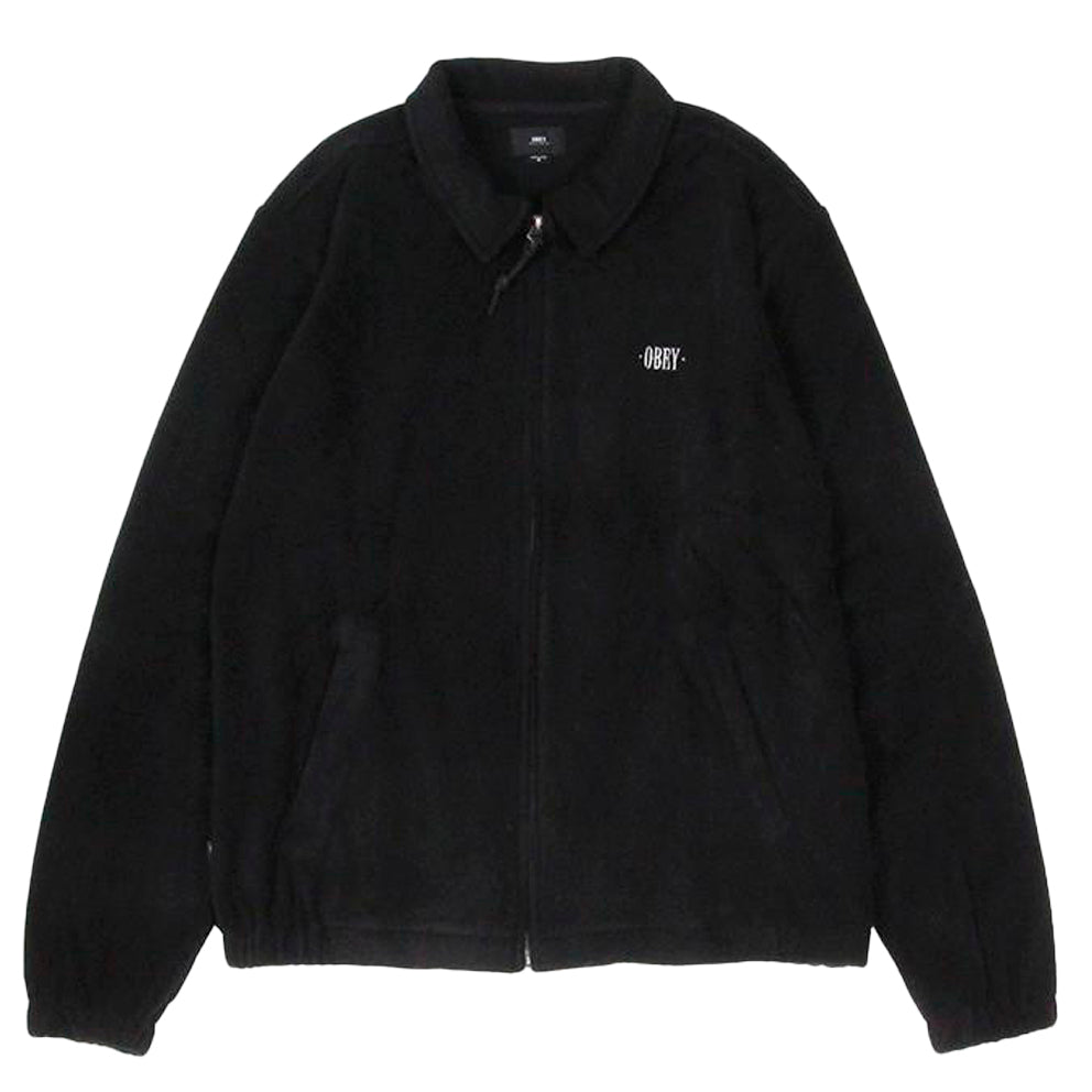 OBEY OBEY LAFAYETTE FLEECE JACKET // BLACK