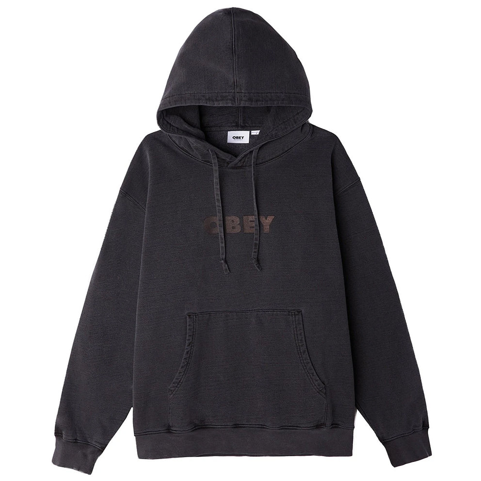 OBEY OBEY BOLD IDEALS SUSTAINABLE HOOD // BLACK