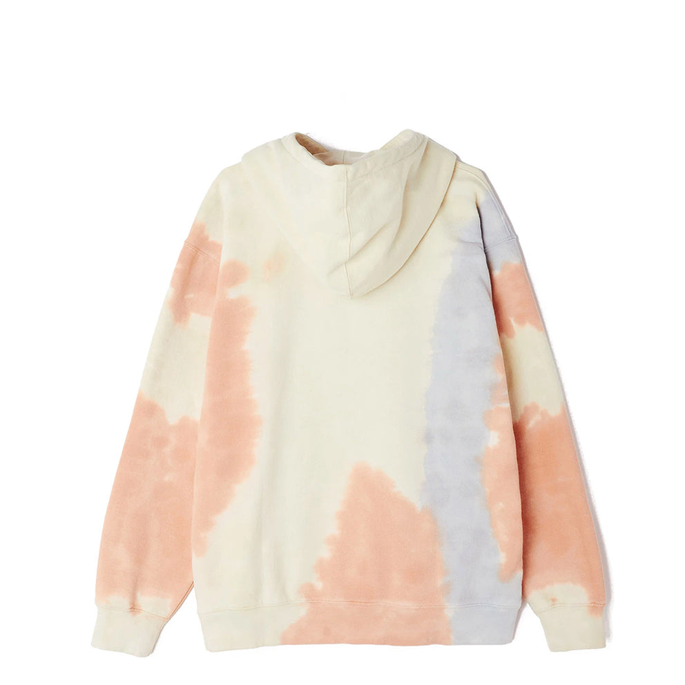 obey 112470119 sustainable tie dye fleece pheasant multi