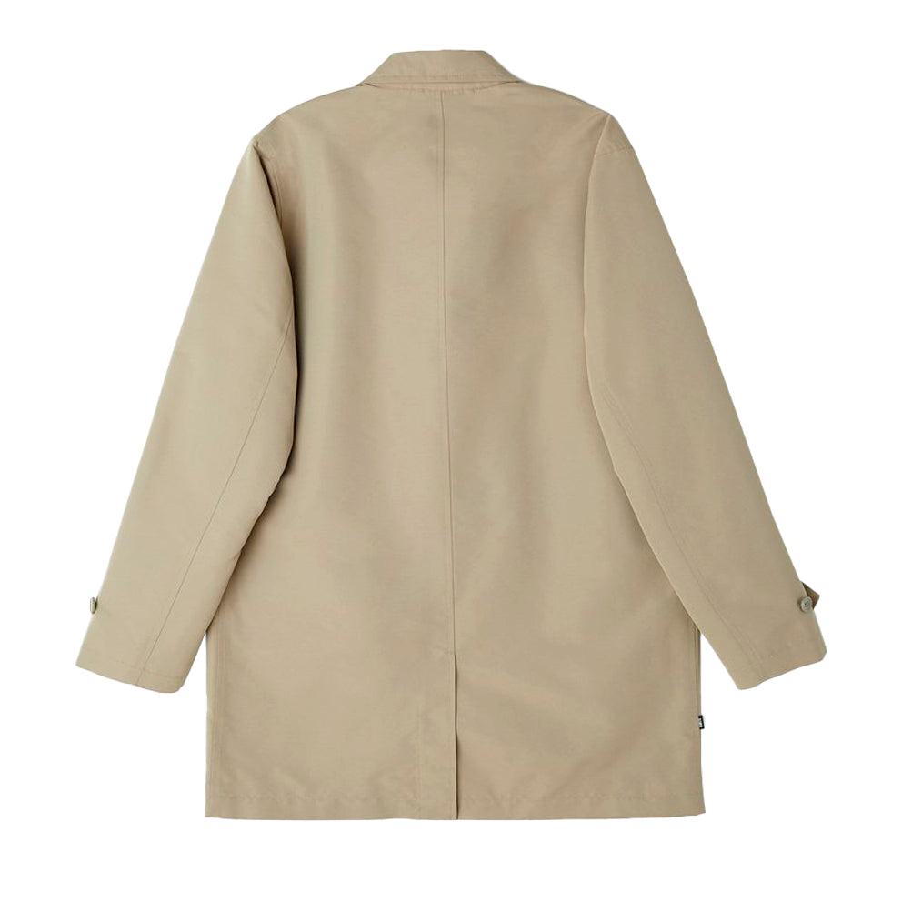 OBEY OBEY SNEAKY TRENCH COAT // TAN