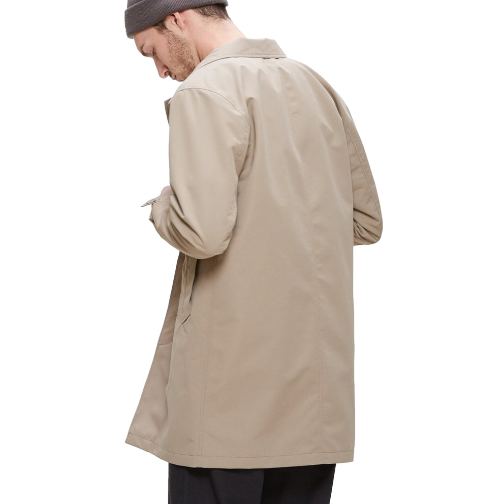 OBEY OBEY SNEAKY TRENCH COAT // TAN