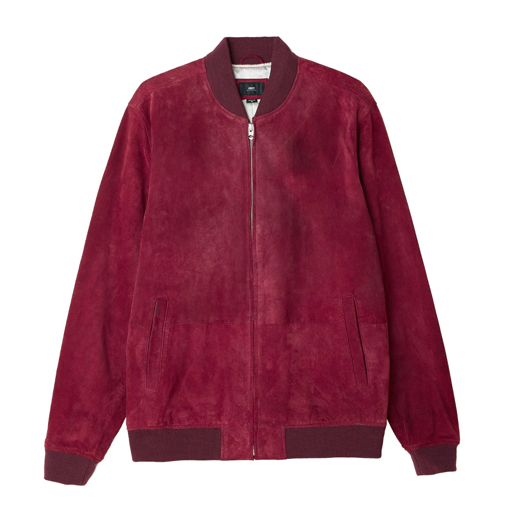 OBEY OBEY CLIFTON SUEDE JACKET // STABLE