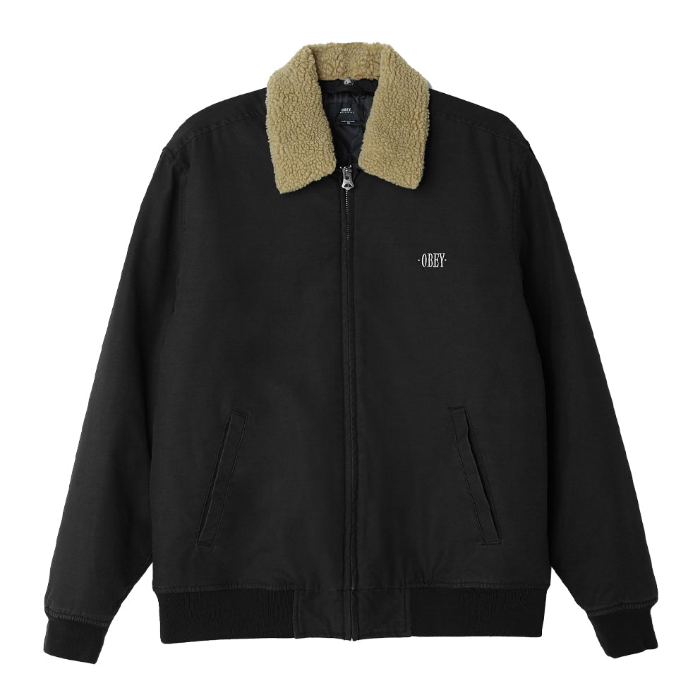 OBEY OBEY CLUBBER JACKET // BLACK
