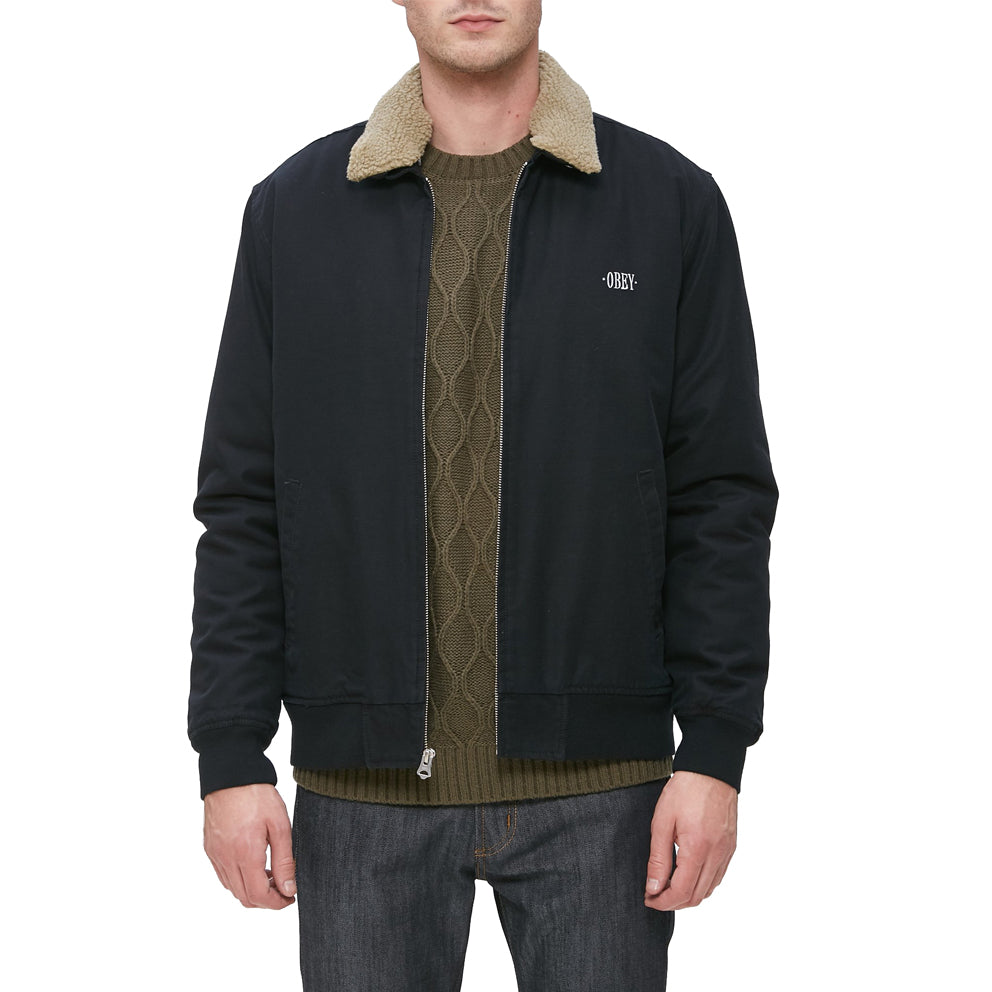 OBEY OBEY CLUBBER JACKET // BLACK