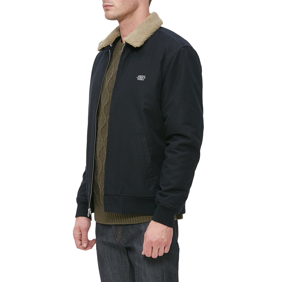OBEY OBEY CLUBBER JACKET // BLACK