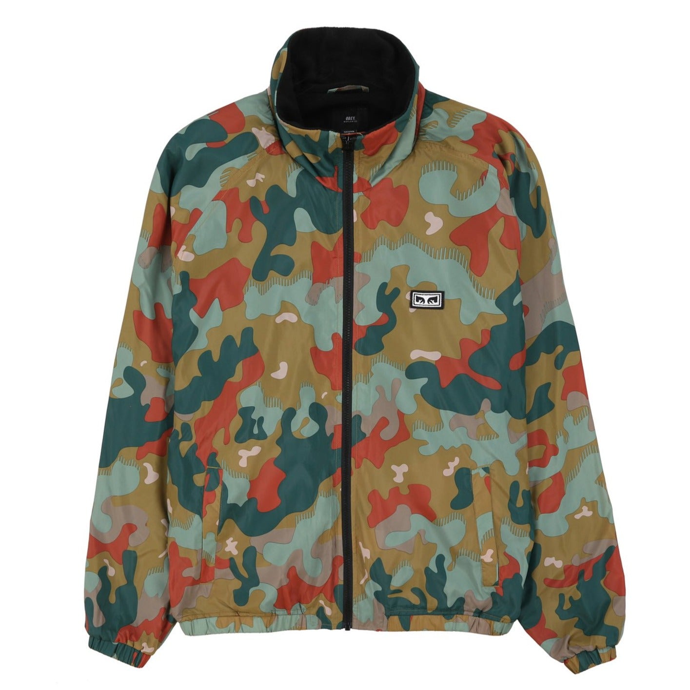 obey 121800334 lense jacket drip camo