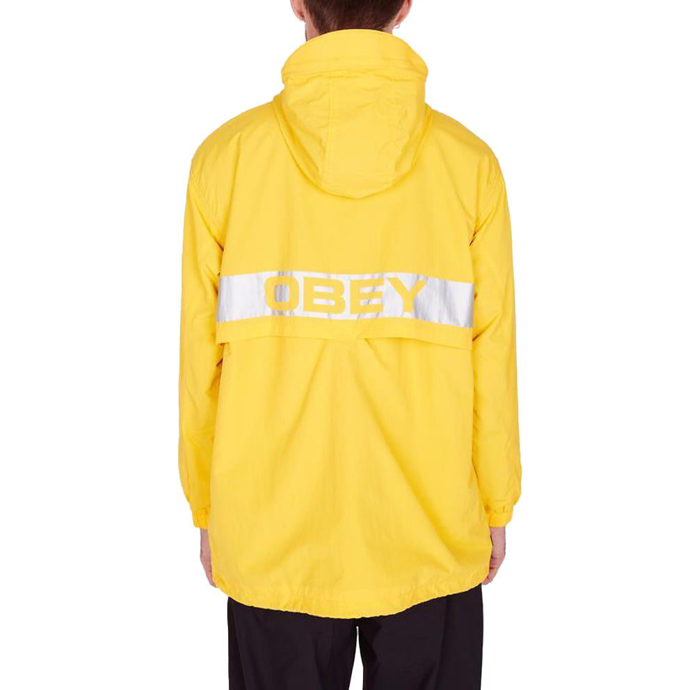 obey 121800359 inlet anorak energy yellow