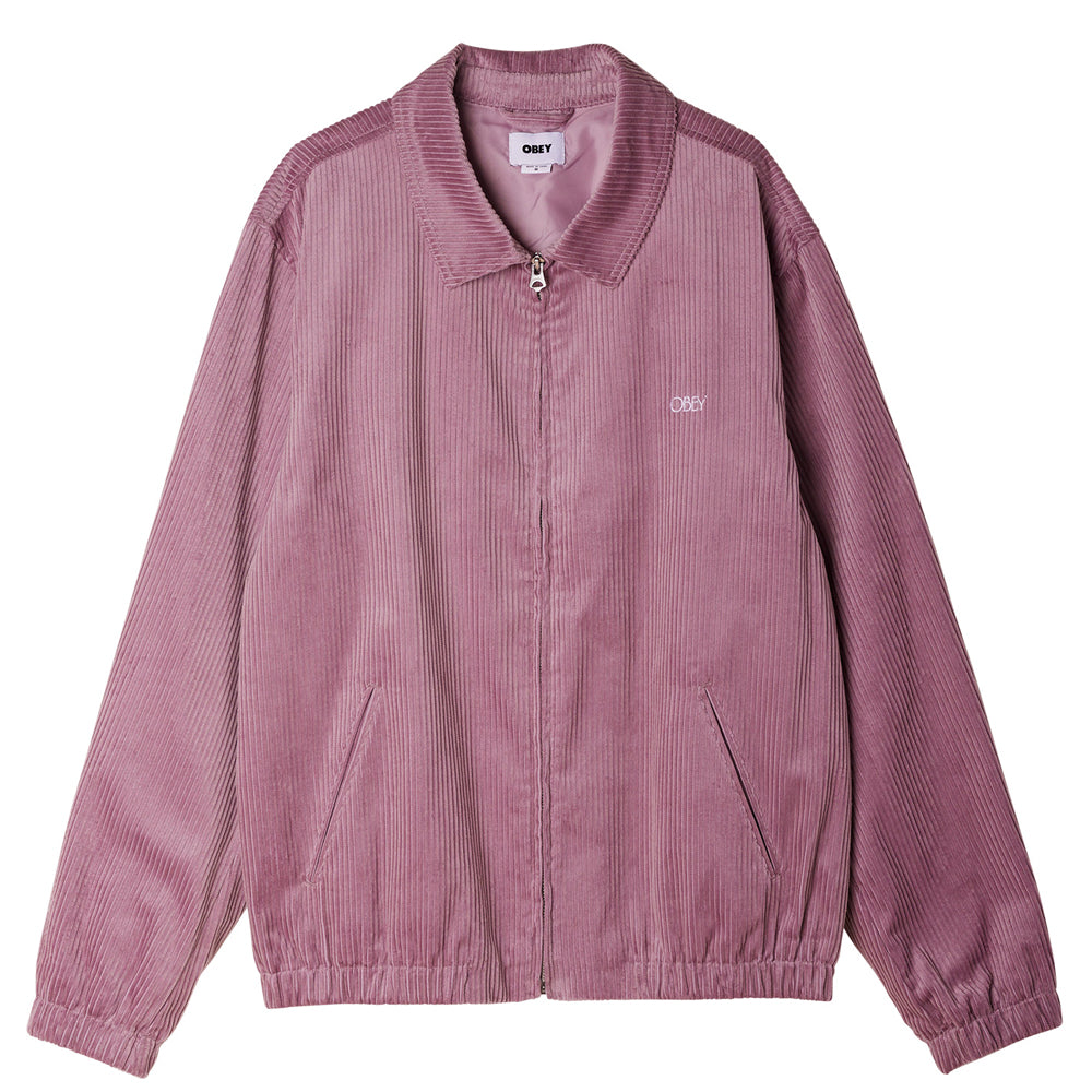 obey 121800499 obey dibbs jacket lilac chalk