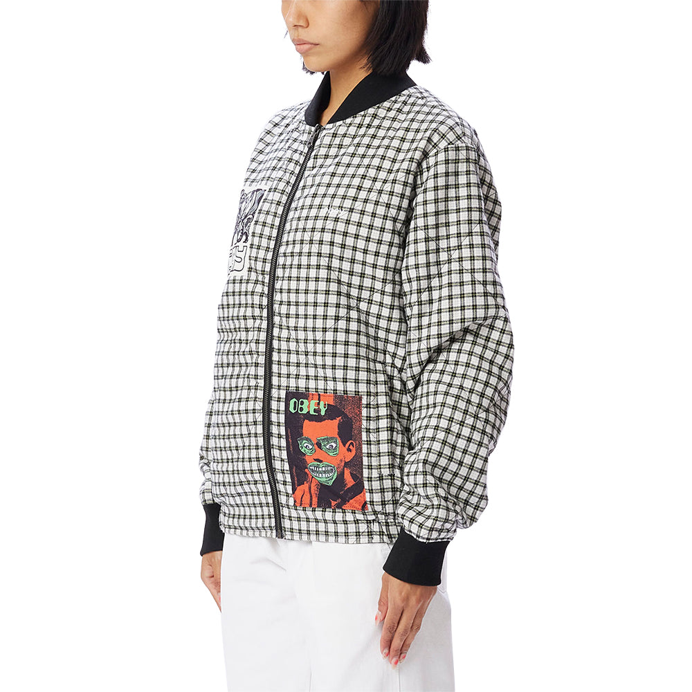 obey 121800533 carter reversible jacket black multi