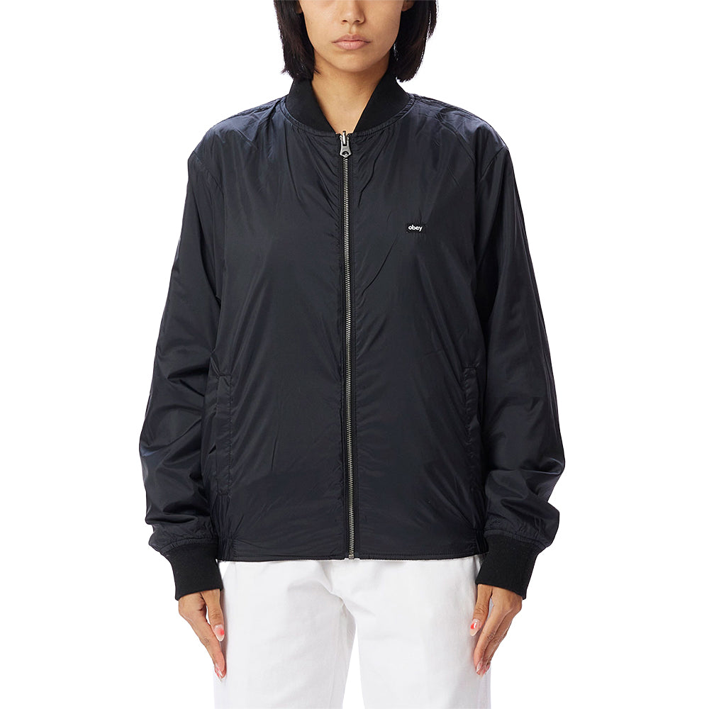 obey 121800533 carter reversible jacket black multi