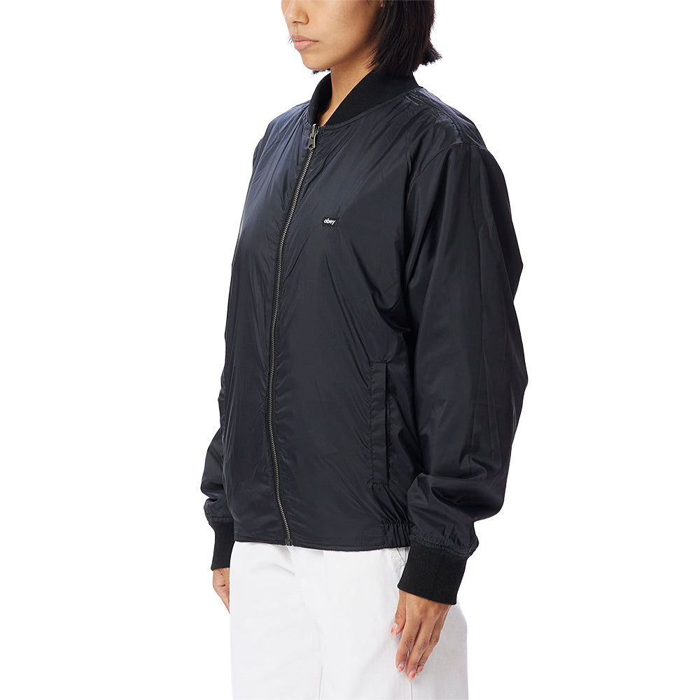 obey 121800533 carter reversible jacket black multi