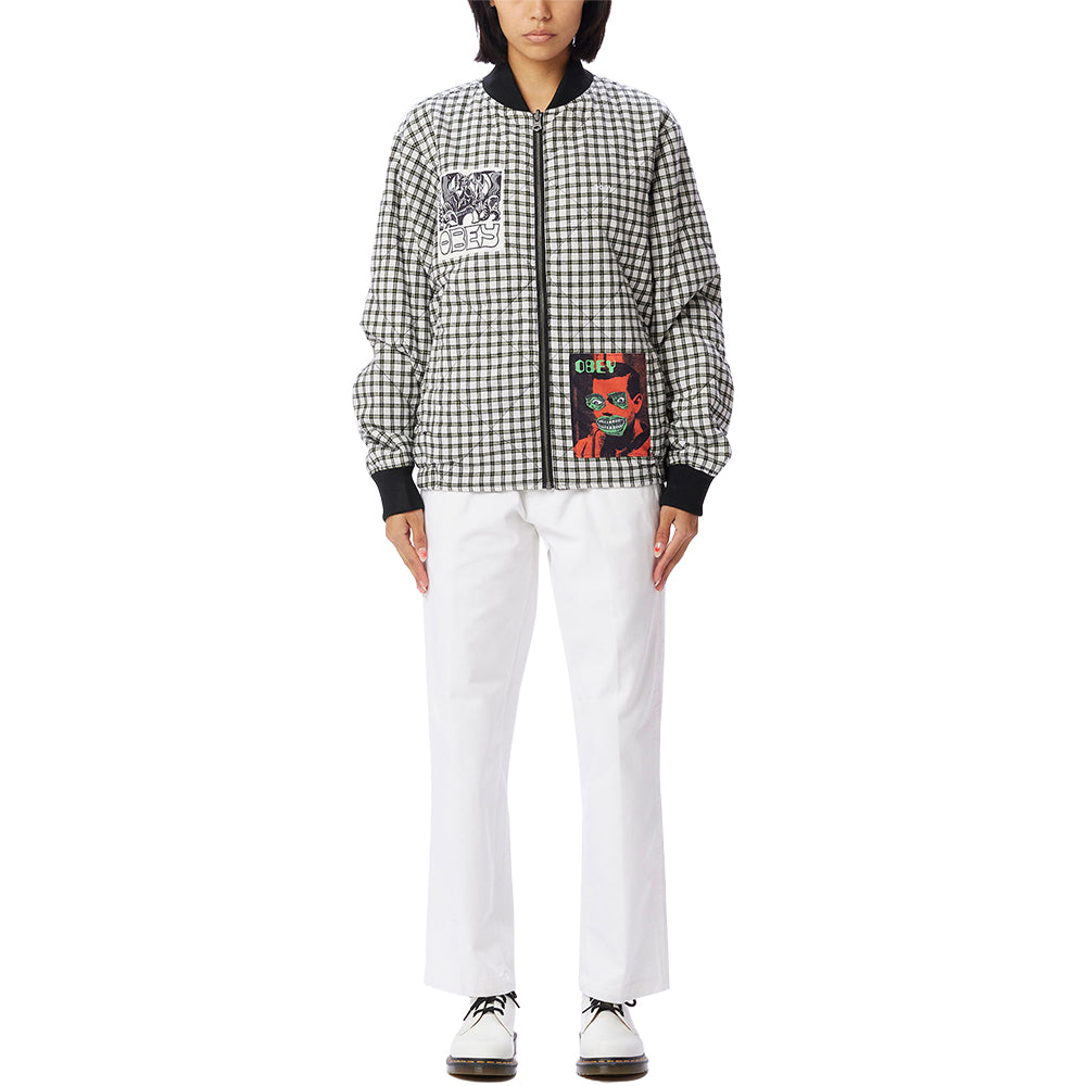 obey 121800533 carter reversible jacket black multi