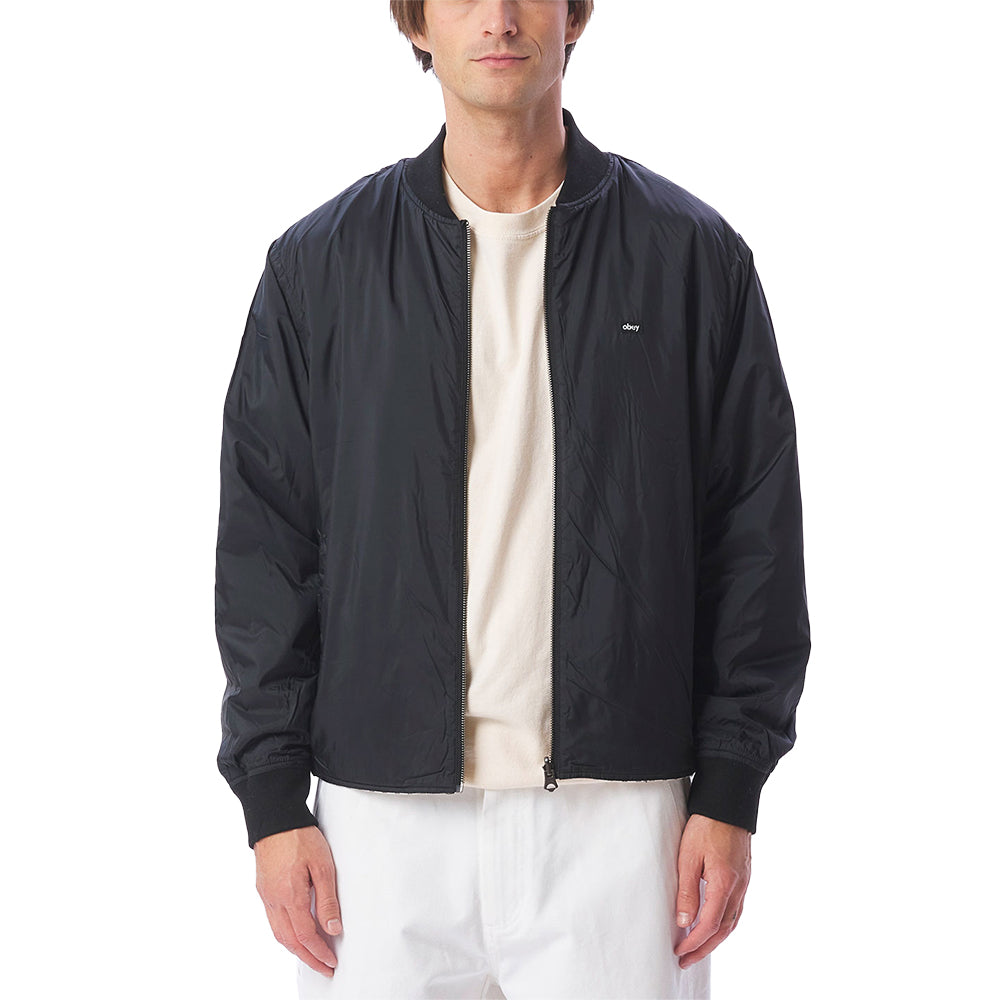 obey 121800533 carter reversible jacket black multi