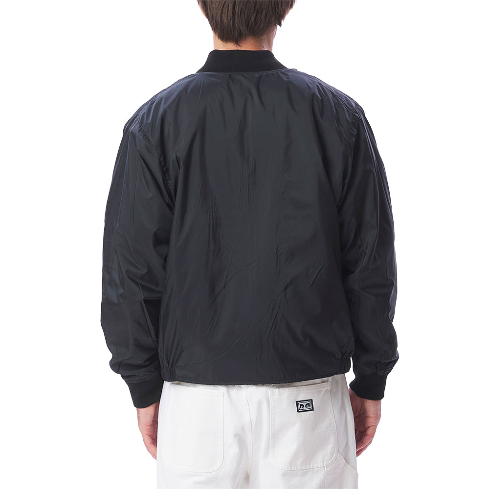 obey 121800533 carter reversible jacket black multi