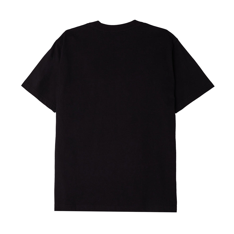 OBEY OBEY POINT ORGANIC POCKET TEE SS // BLACK