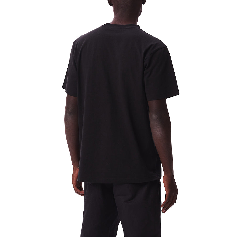 OBEY OBEY POINT ORGANIC POCKET TEE SS // BLACK