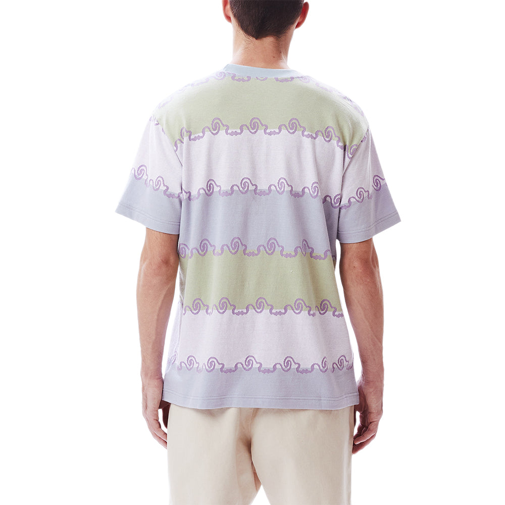OBEY OBEY RECEPTOR JACQUARD POCKET TEE // OPAL MULTI