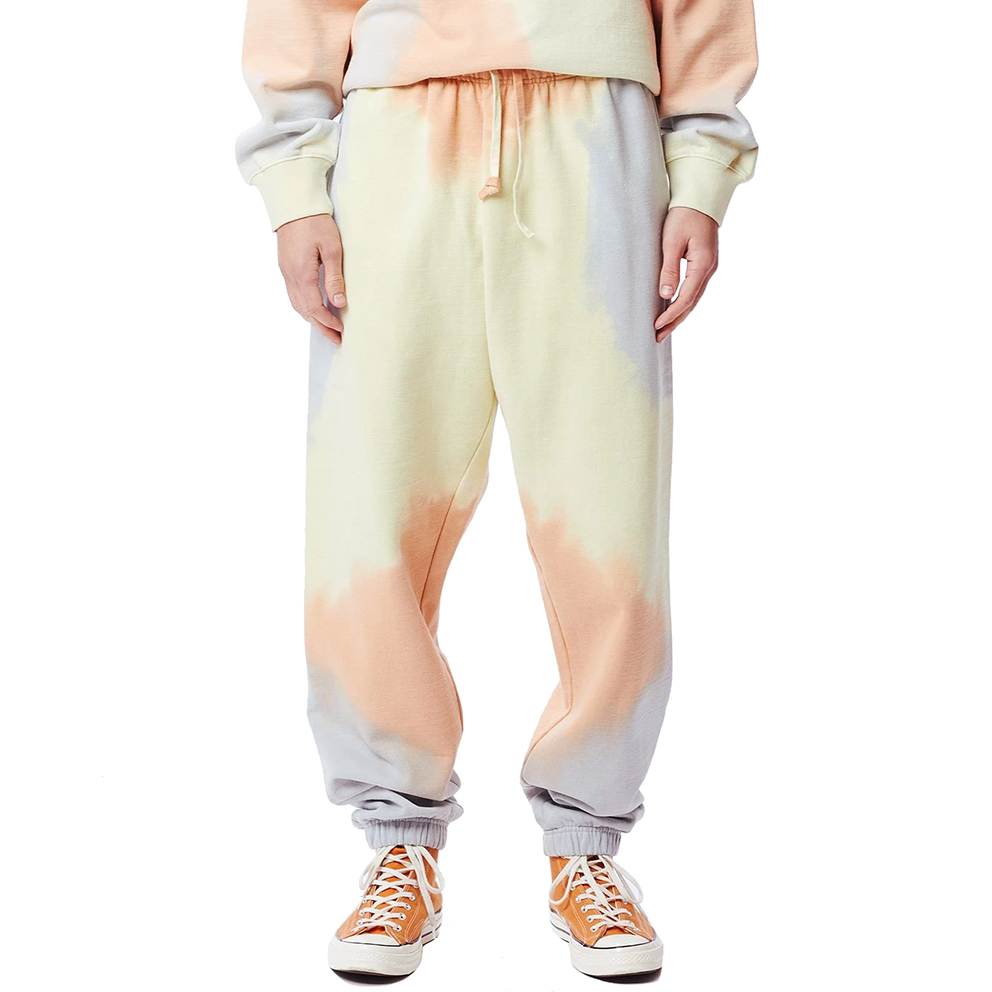 obey 142030034 sustainable tie dye sweatpant pheasant multi
