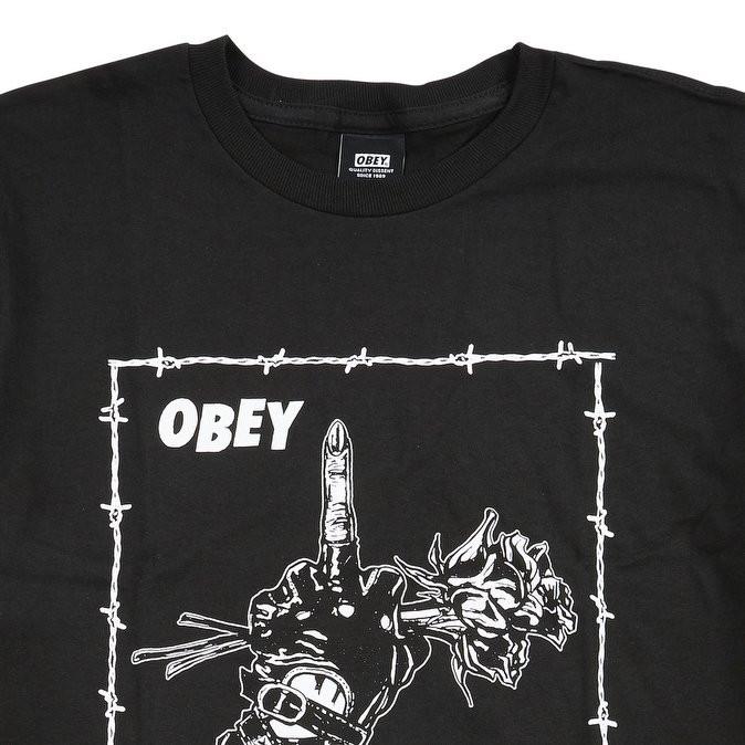 OBEY OBEY NO THANK YOU! TEE // BLACK