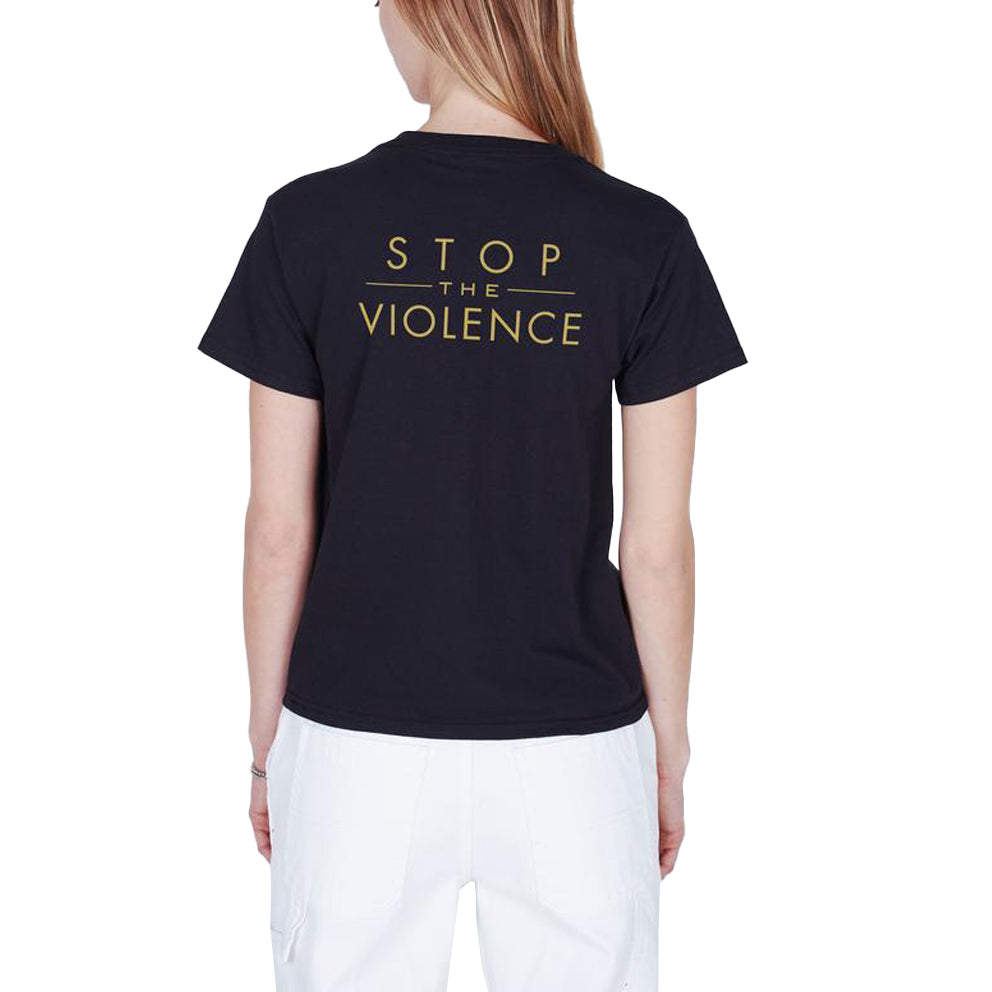 OBEY OBEY GUN MANDALA SHRUNKEN TEE // BLACK
