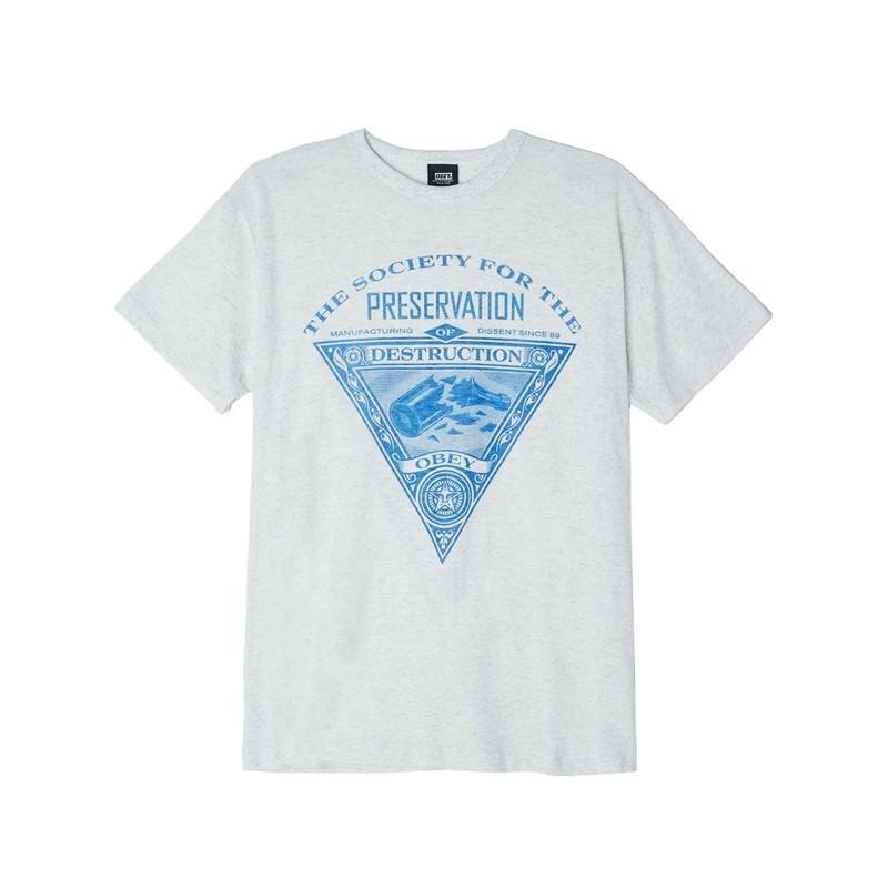 OBEY OBEY SOCIETY OF DESTRUCTION TEE // HEATHER ASH