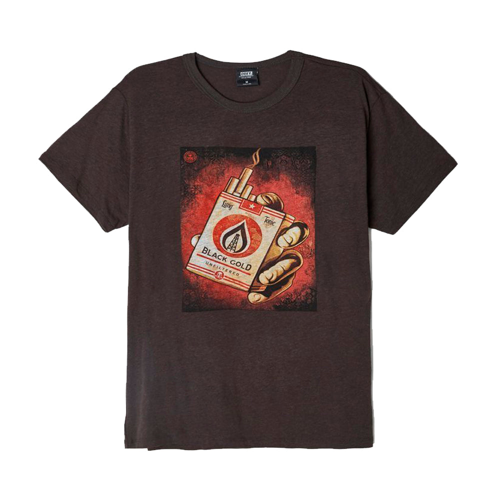OBEY OBEY BLACK GOLD TEE // GRAPHITE