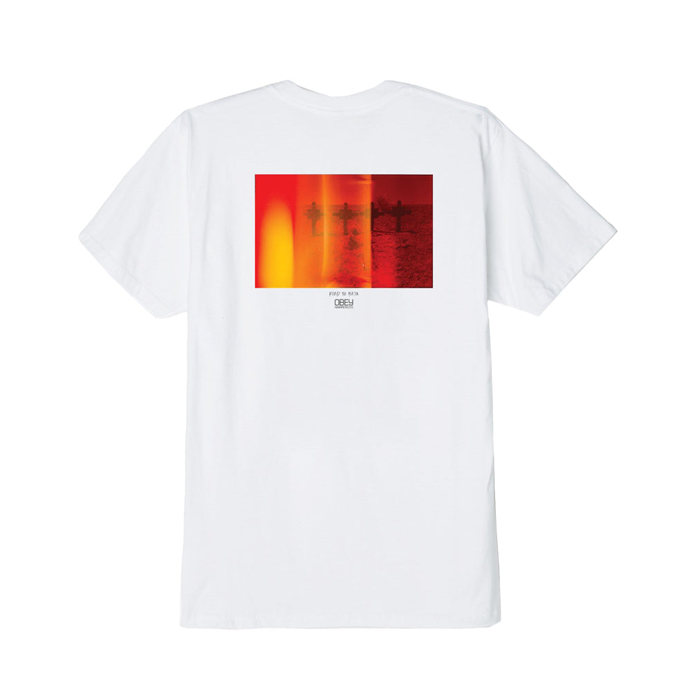 OBEY OBEY REDRUM PREMIUM TEE // WHITE