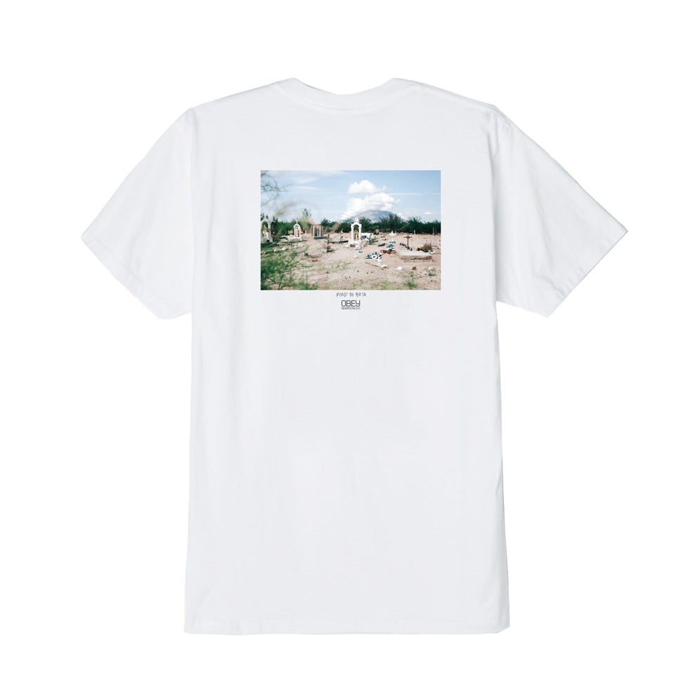 OBEY OBEY MORTAL MEN PREMIUM TEE // WHITE