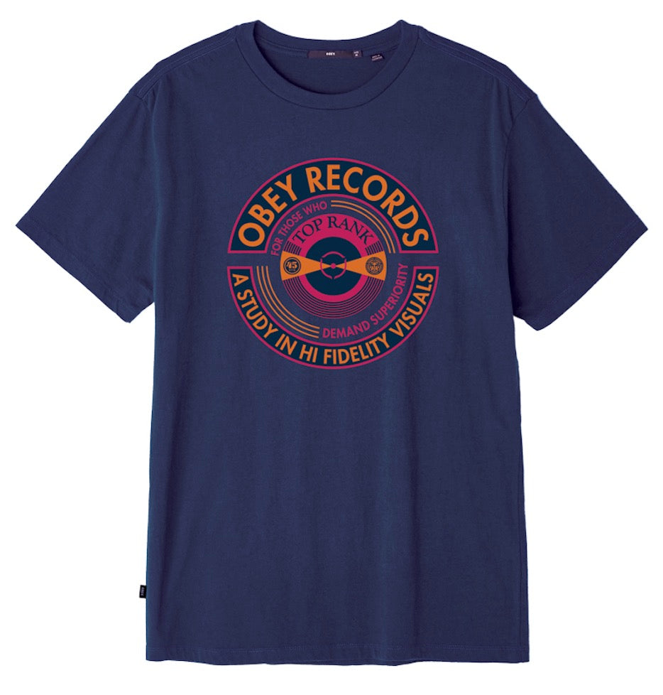 obey 166142213 top rank ss tee indian ink