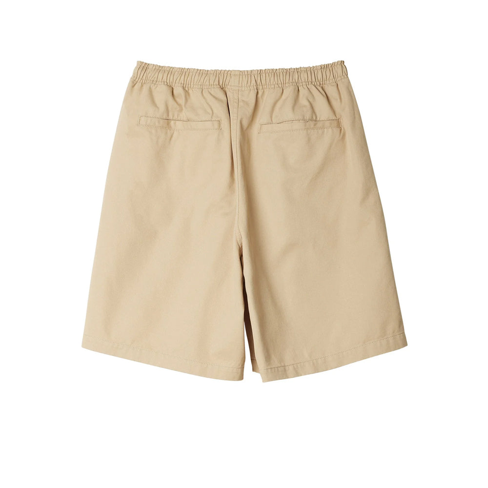 obey 172120078 easy relaxed twill short irish cream