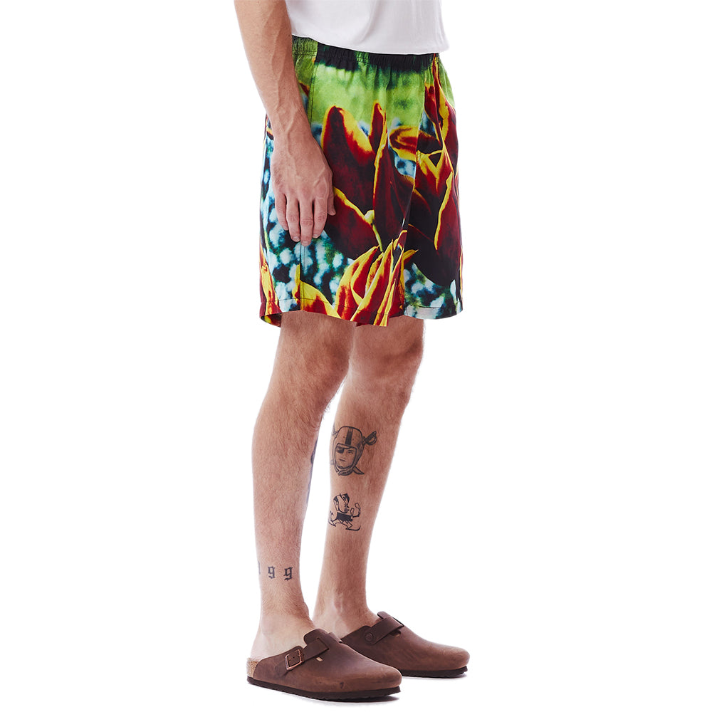 OBEY OBEY EASY BLOOM SHORTS // ORANGE MULTI