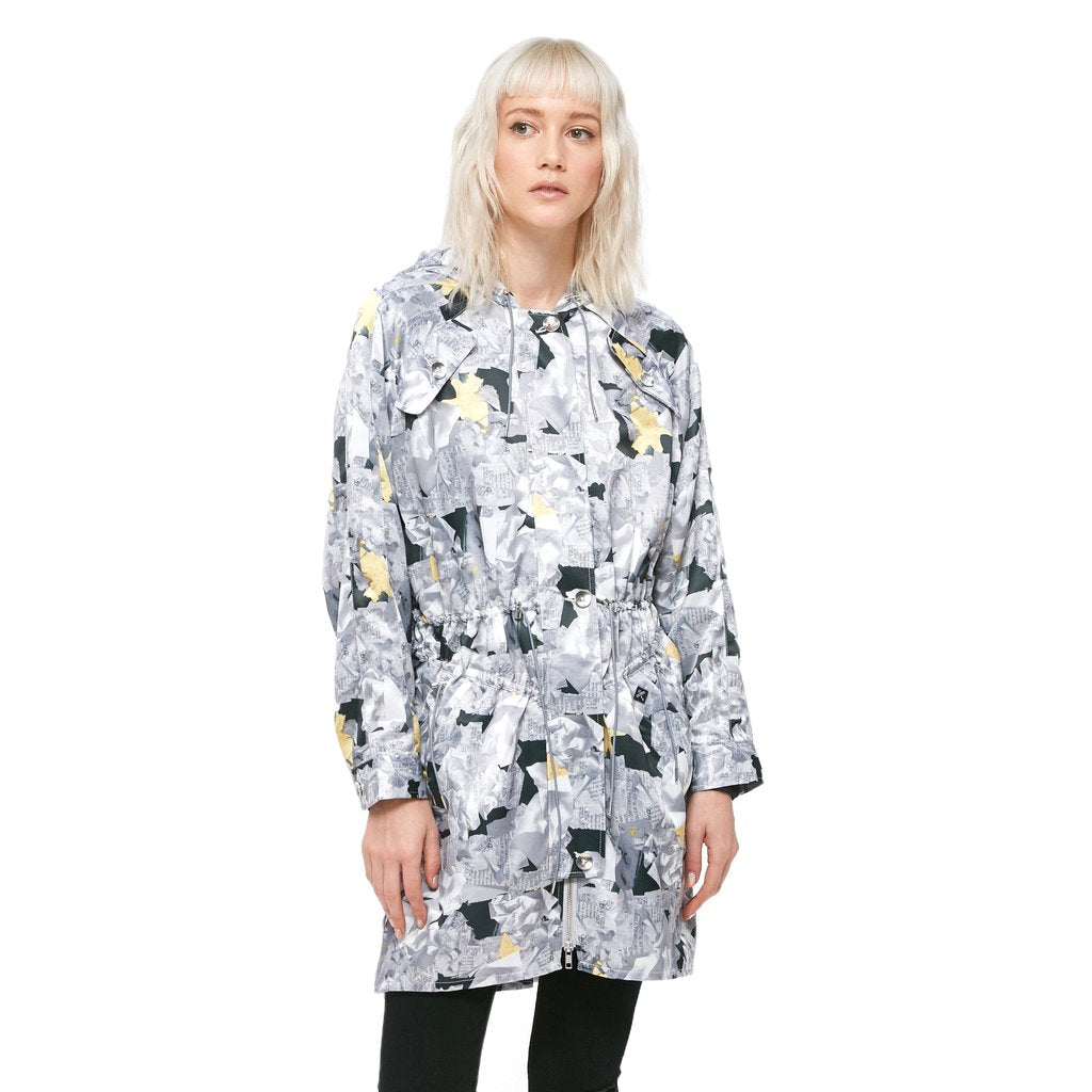 obey 221800198 debbie harry wooster parka multi