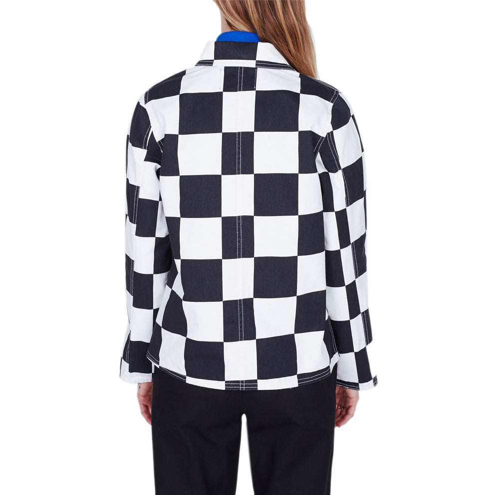 obey 221800257 bishop jacket checker