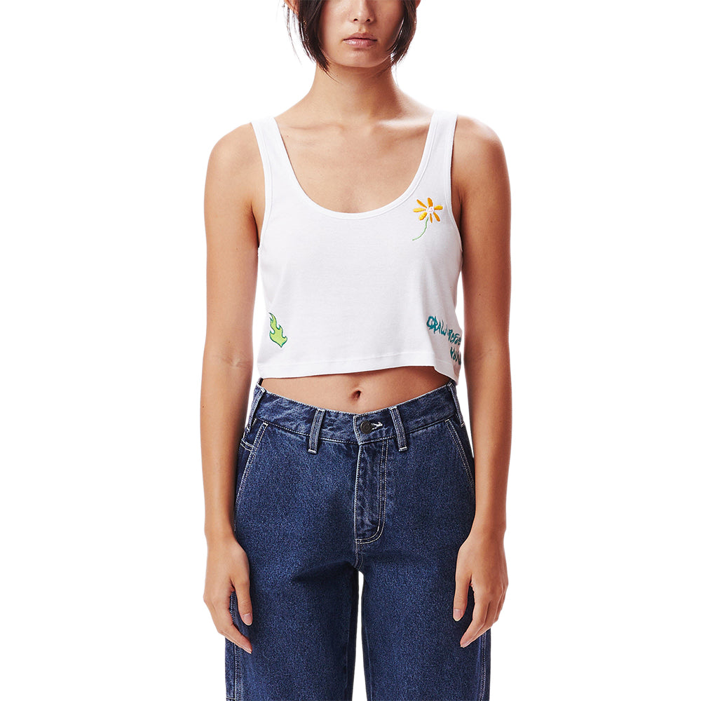 obey 234050122 trise tank white multi