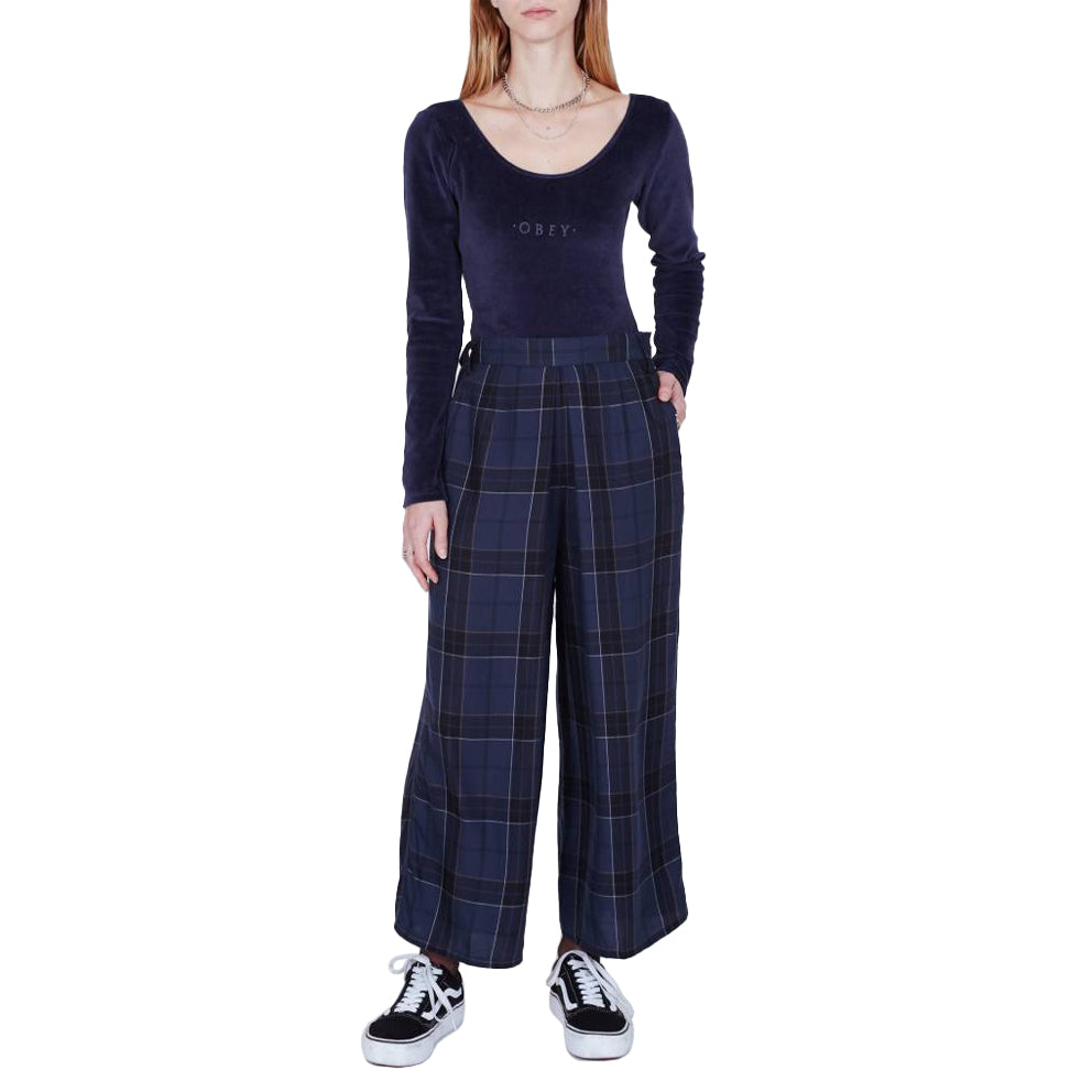 obey 242000063 silverlake pant navy multi