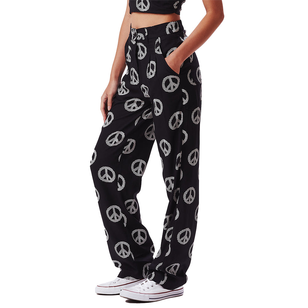 obey 242000109 peaceful pant black
