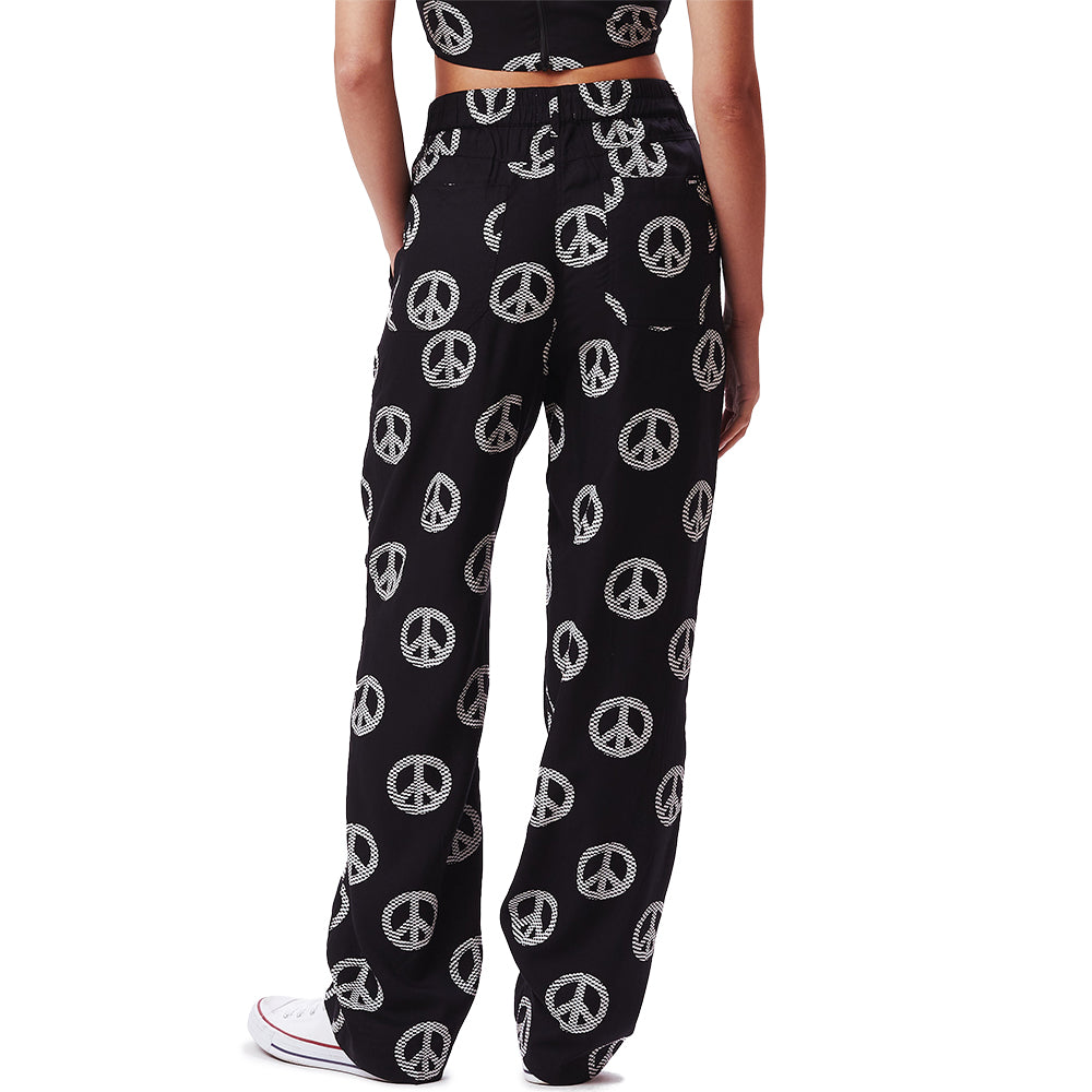 obey 242000109 peaceful pant black