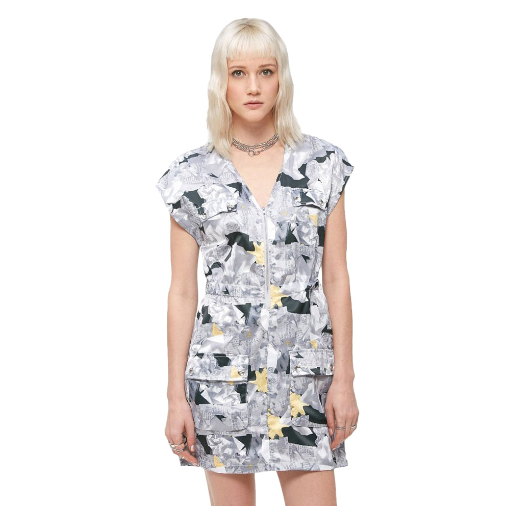 obey 401500188 debbie harry wooster dress black multi