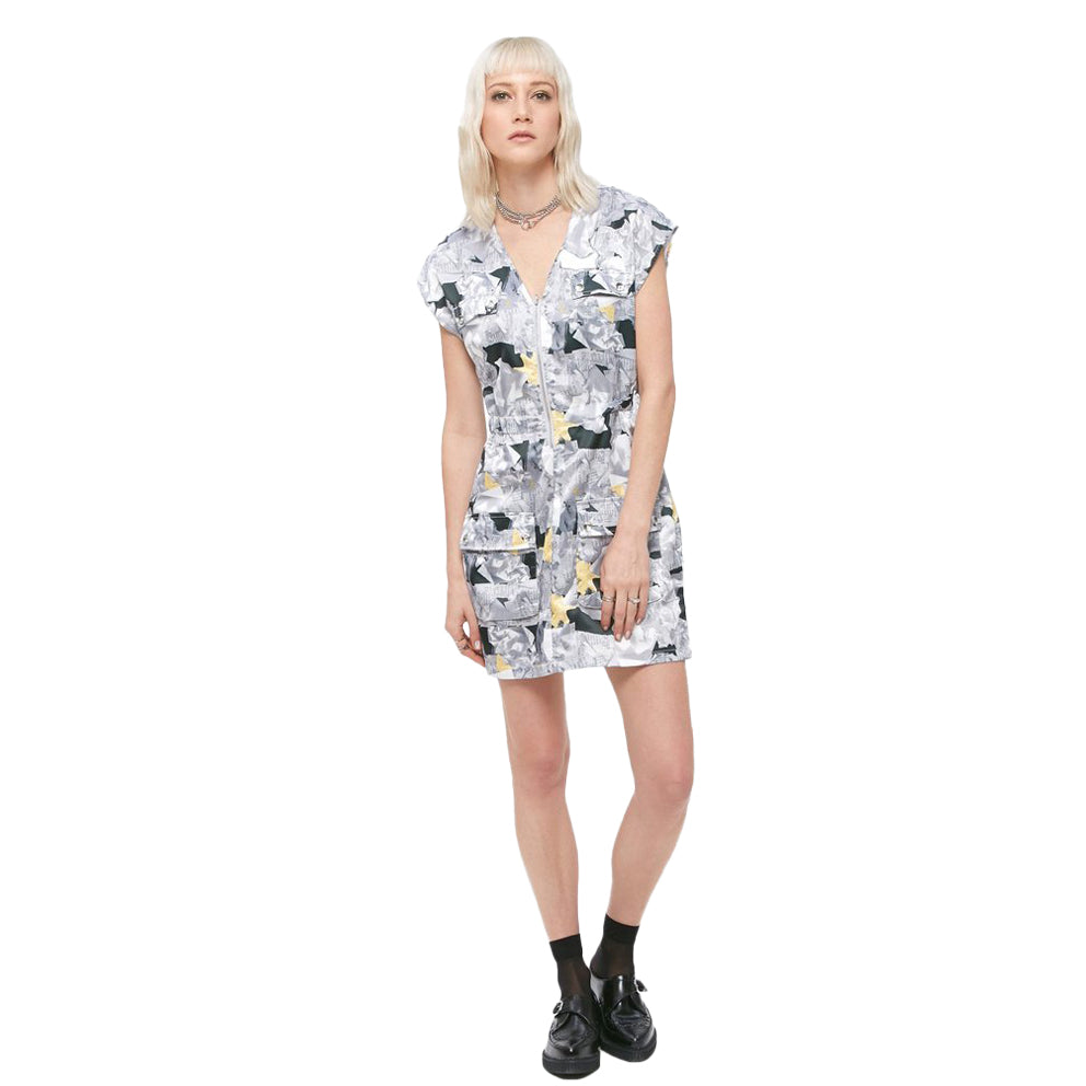 obey 401500188 debbie harry wooster dress black multi