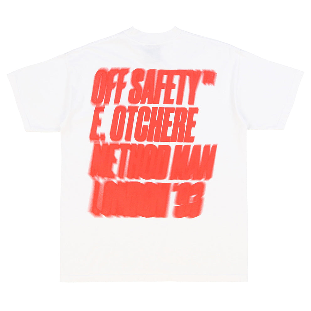 off safety blunt blunt wrap tee white