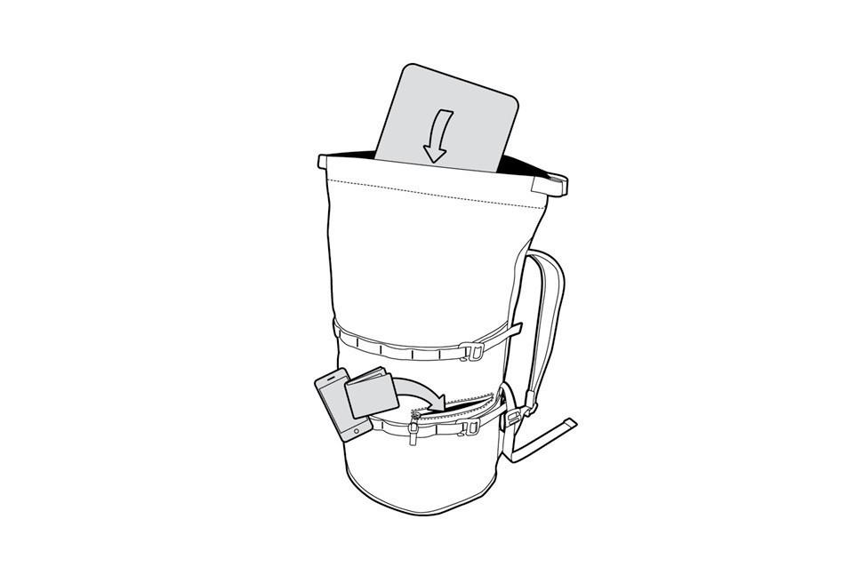 poler 512018 high and dry pack 20 ocean mushy trees